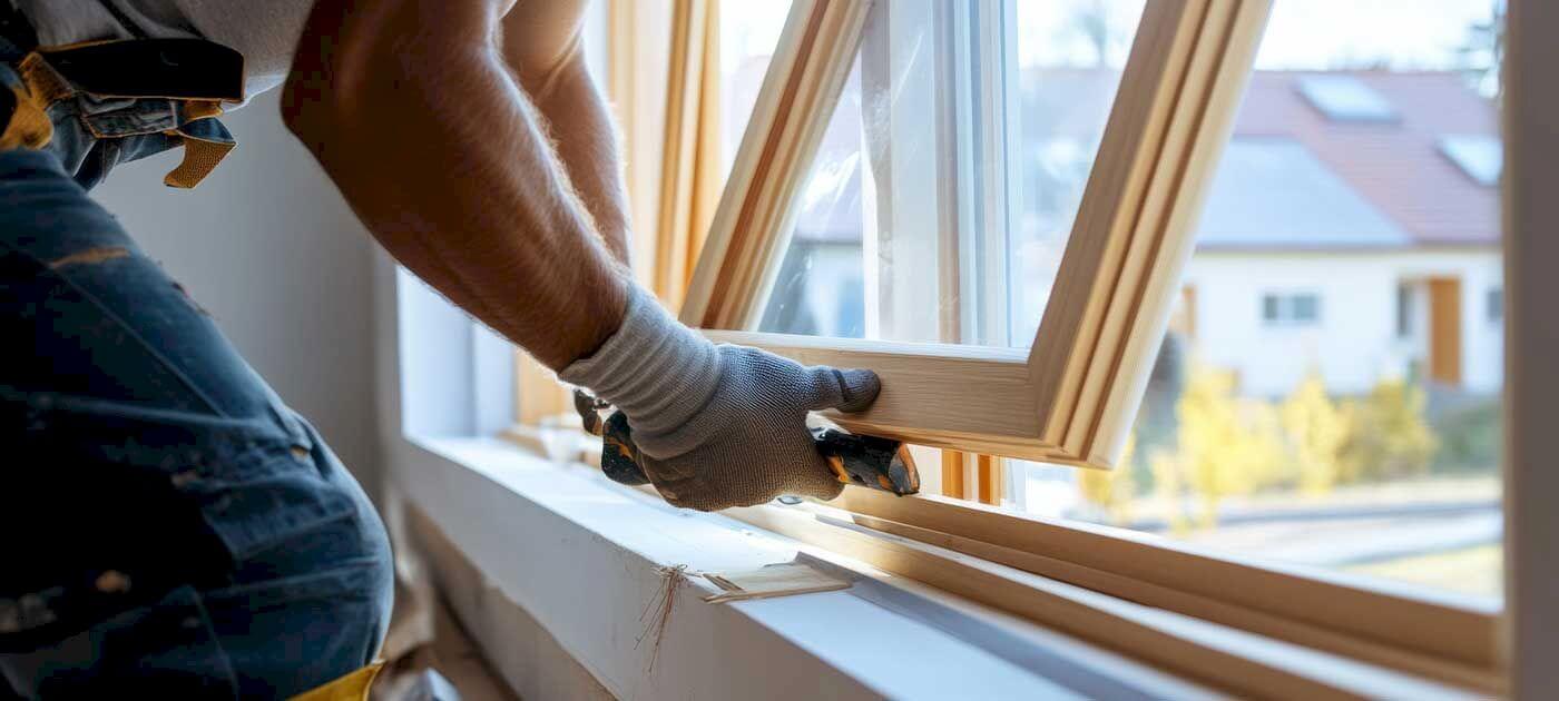 Installation de portes et fenêtres par Nuance Groupe en Belgique